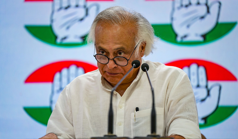 Jairam Ramesh hints at political discord in Arun Goel's Election Commissioner resignation, condemning the BJP-led government's impact on democratic institutions.