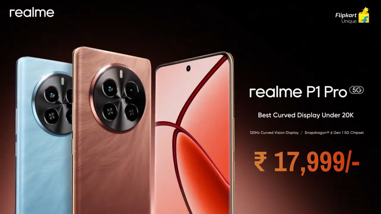 Realme introduces its P1 and P1 Pro series smartphones in India.
